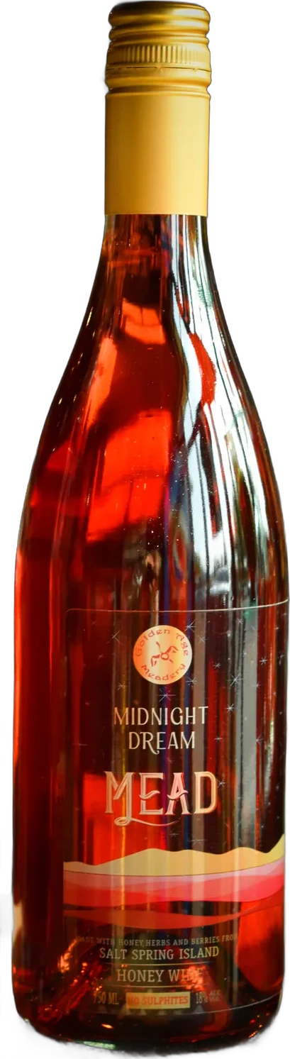 Golden Age Midnight Dream mead, original bottle